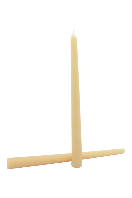 10" Taper Smooth Candle 2 pack
