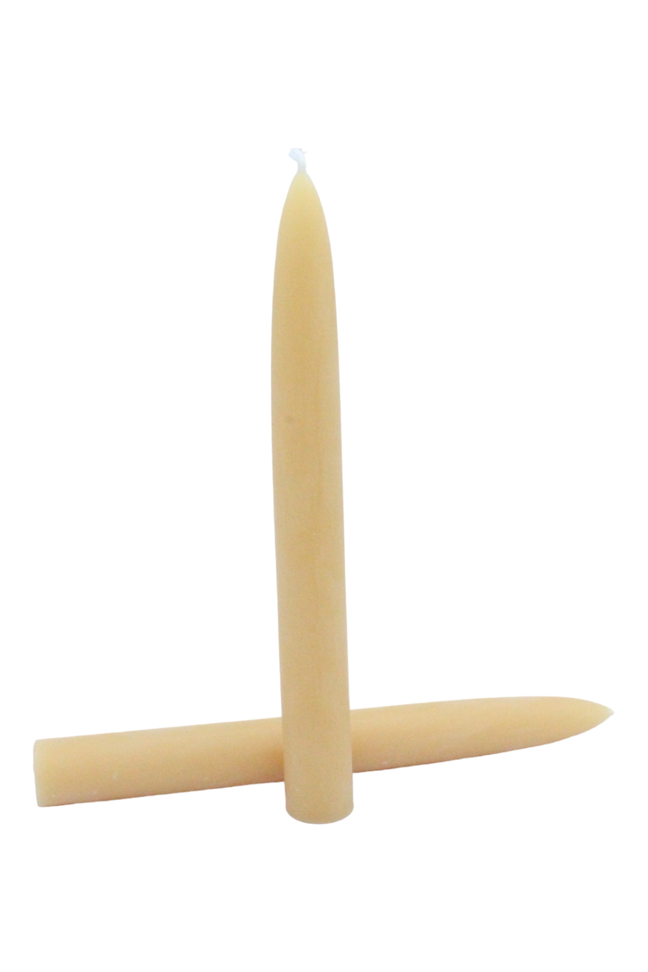 8" Taper Smooth Candle 2 pack