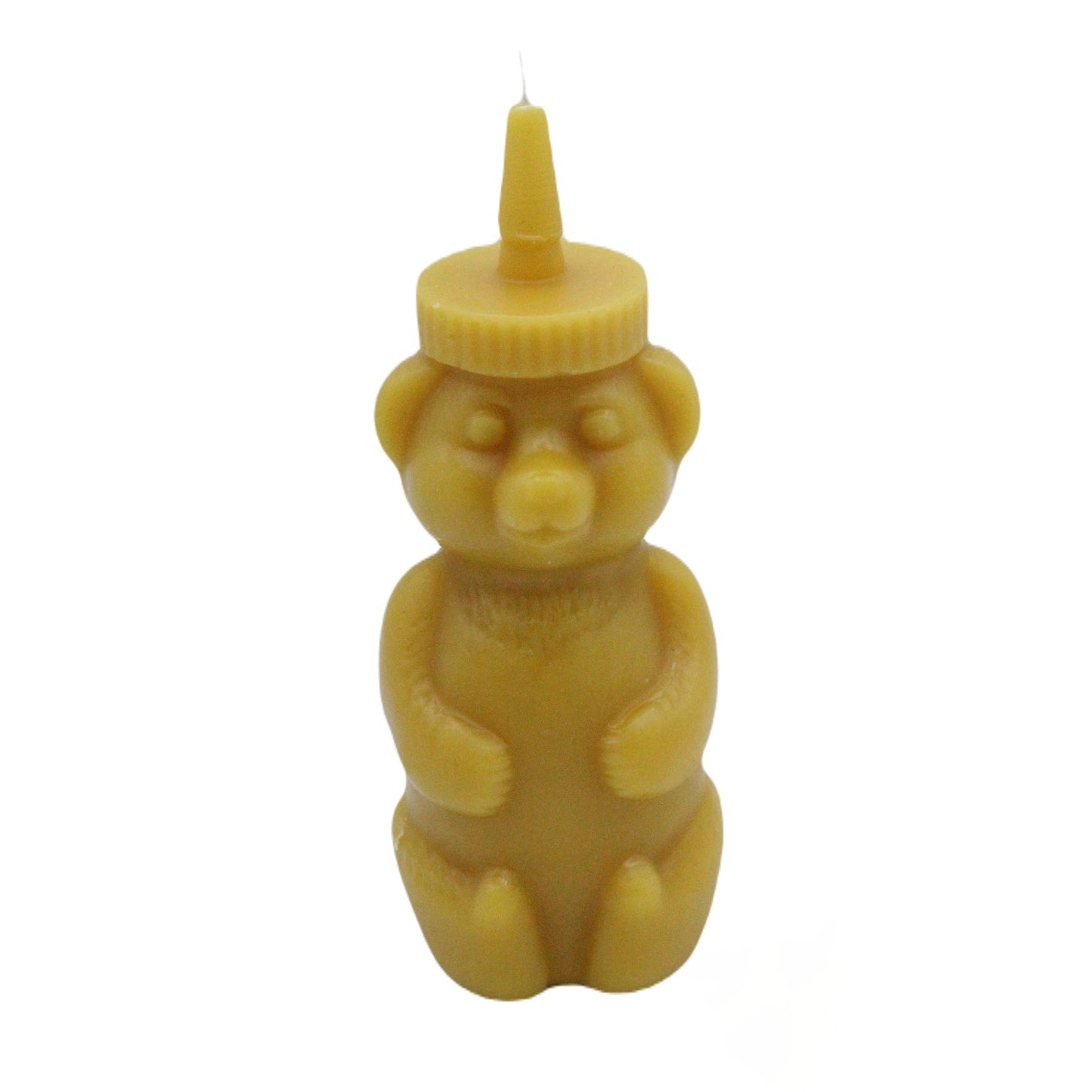Honey Bear Bottle Candle